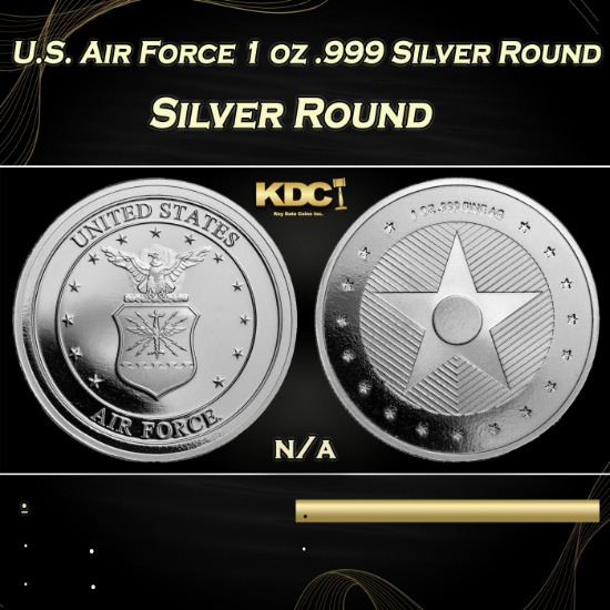 U.S. Air Force 1 oz .999 Silver Round