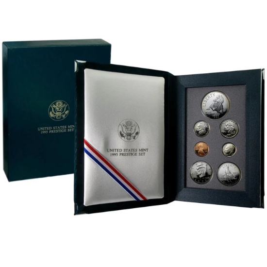 1995 United States Mint Prestige Proof Set With Box & COA