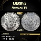 1885-o Morgan Dollar 1 Grades ms65+