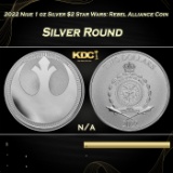 2022 Niue 1 oz Silver $2 Star Wars: Rebel Alliance Coin