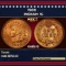 1900 Indian Cent . 1c Grades ms65 rd