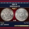1901-p Morgan Dollar $1 au58 SEGS