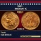 1901 Indian Cent . 1c Grades ms65 rd