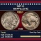 1917-d Buffalo Nickel 5c ms66 SEGS