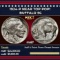 1924-p Buffalo Nickel Near Top Pop! 5c ms67 SEGS