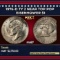 1976-d Ty 2 Eisenhower Dollar Near Top Pop $1 ms67 SEGS