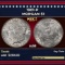 1901-p Morgan Dollar $1 au58 SEGS