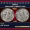 1918-d Walking Liberty Half Dollar 50c au58 SEGS