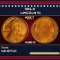 1916-p Lincoln Cent 1c Grades ms66 rd