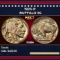 1923-p Buffalo Nickel 5c Grades ms64