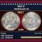 1901-p Morgan Dollar $1 au58+ SEGS