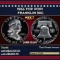 1955 Proof Franklin Half Dollar TOP POP! 50c pr69 dcam SEGS