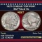 1927-d Buffalo Nickel Near Top Pop! 5c ms66 SEGS