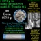 BU Shotgun Jefferson 5c roll, 1973-p 40 pcs Bank $2 Nickel Wrapper