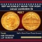 1917 McKinley Gold Commem Dollar Near Top Pop! 1 ms67+ SEGS