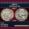 1928-p Buffalo Nickel 5c Grades ms65+