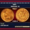 1901 Indian Cent . 1c Grades ms65 rd