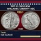 1917-d Obverse Walking Liberty Half Dollar 50c ms63 USCG