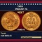 1905 Indian Cent . 1c Grades ms65 rd