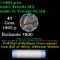 BU Shotgun Jefferson 5c roll, 1960-p 40 pcs Bank $2 Nickel Wrapper
