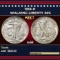 1918-p Walking Liberty Half Dollar 50c Grades au58