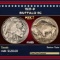 1921-p Buffalo Nickel 5c ms65 SEGS