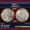 1934-s Peace Dollar $1 ms64+ USCG