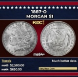 1887-o Morgan Dollar $1 ms64+ SEGS
