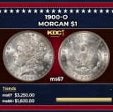1900-o Morgan Dollar $1 ms67 SEGS