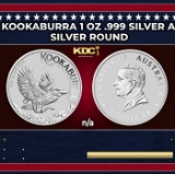 2024 Silver Kookaburra 1 oz .999 Silver Australia $1