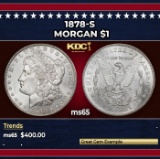 1878-s Morgan Dollar $1 Grades ms65