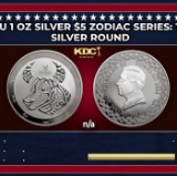 2024 Tokelau 1 oz Silver $5 Zodiac Series: Taurus Coin
