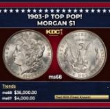 1903-p Morgan Dollar TOP POP! $1 ms68 SEGS