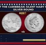 2022 Disney Pirates of the Caribbean: Silent Mary 1 oz .999 Silver $2 Niue