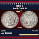 1903-s Morgan Dollar $1 au50 SEGS