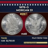 1879-o Morgan Dollar $1 ms65 SEGS
