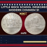 2007-p Little Rock School Desegregation Modern Commem Dollar $1 ms70 SEGS