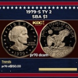 1979-s Ty 2 Proof Susan B. Anthony Dollar $1 pr70 dcam SEGS