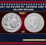 2024 Great Britain 1 oz Silver St. George and the Dragon Coin