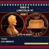 1983-s Proof Lincoln Cent 1c pr70 rd dcam SEGS