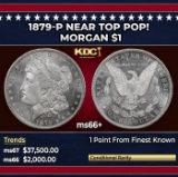 1879-p Morgan Dollar Near Top Pop! $1 ms66+ SEGS