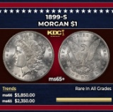 1899-s Morgan Dollar $1 ms65+ SEGS