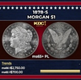 1878-s Morgan Dollar $1 ms65+ PL SEGS