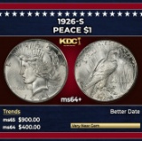1926-s Peace Dollar $1 Grades ms64+