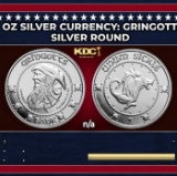 Harry Potter 1 oz Silver Currency: Gringotts Sickle Round