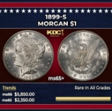 1899-s Morgan Dollar $1 ms65+ SEGS