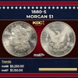 1880-s Morgan Dollar $1 ms67+ SEGS
