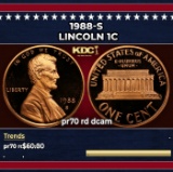 1988-s Proof Lincoln Cent 1c pr70 rd dcam SEGS