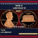 1978-s Proof Lincoln Cent 1c pr70 rd dcam SEGS