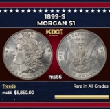 1899-s Morgan Dollar $1 ms66 SEGS